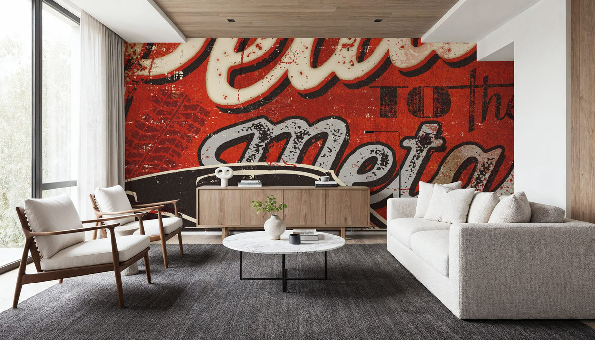 Street Machines I Mural Wallpaper - room preview 02