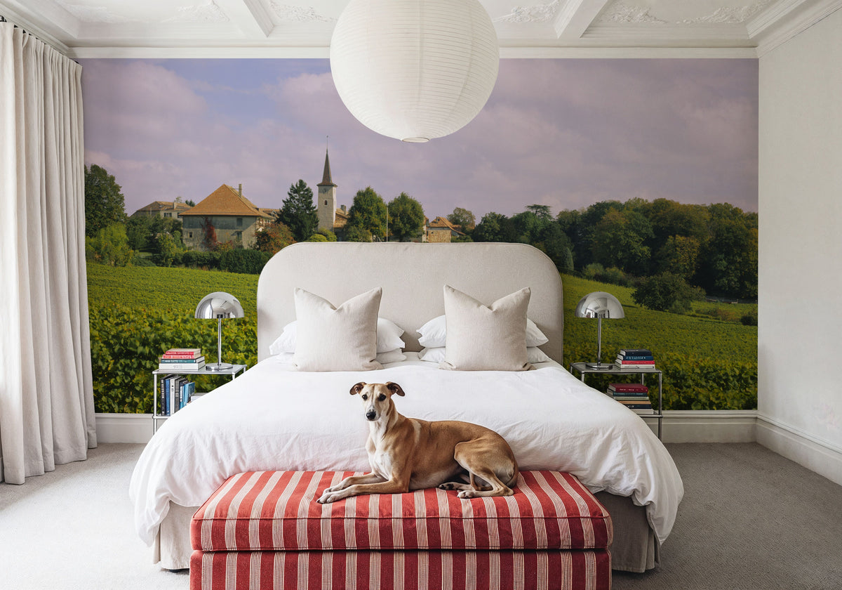 Vineyard Haven Mural Wallpaper - room preview 02