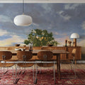 Tree At Sunset Mural Wallpaper - room preview 02
