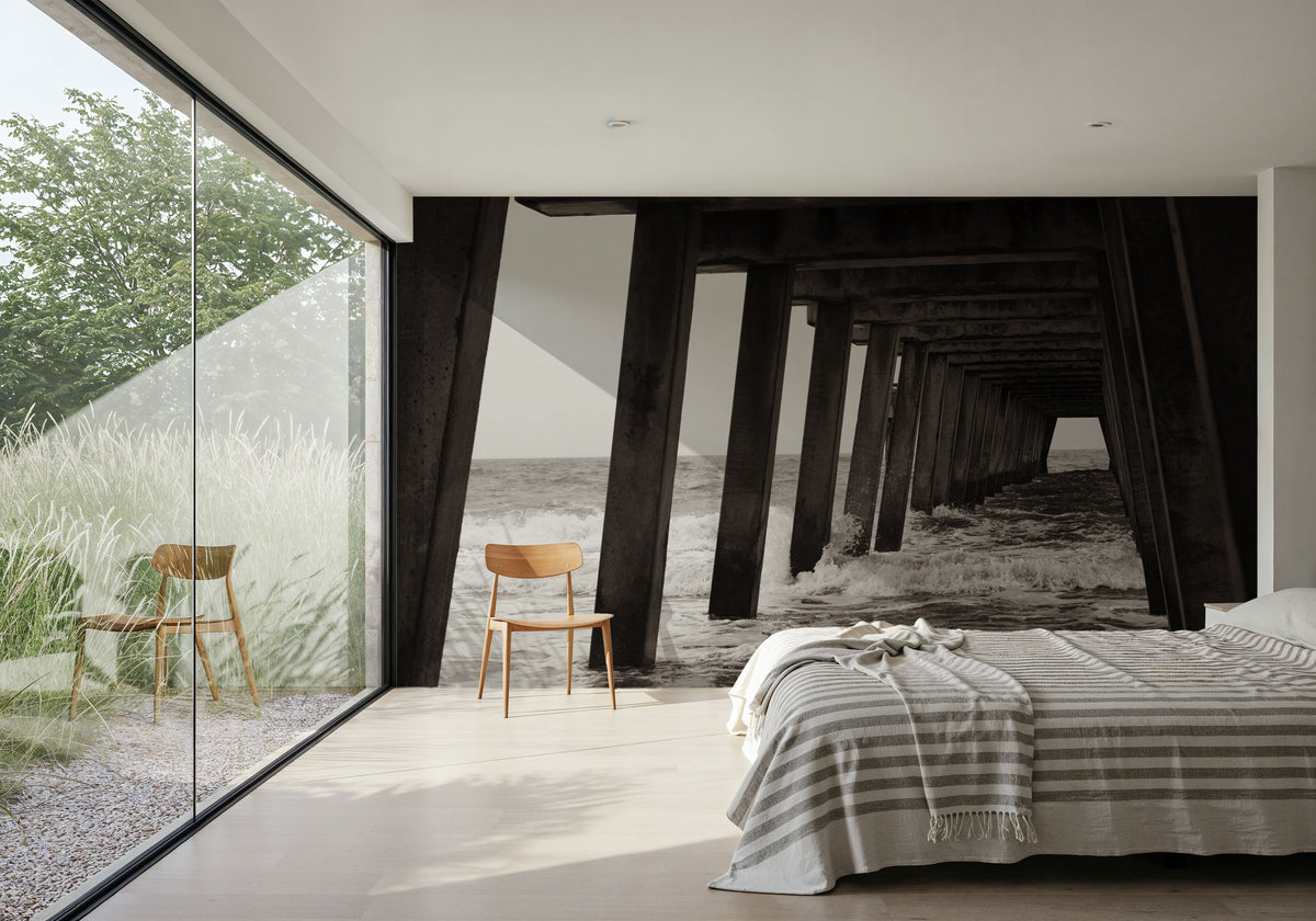 Pier Angles I Mural Wallpaper - room preview 02
