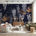 Elegant Birds Mural Wallpaper - room preview 02