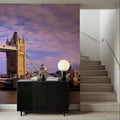 Twilight At Tower Bridge Mural Wallpaper - room preview 02
