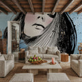 Moon Girl II Mural Wallpaper - room preview 02