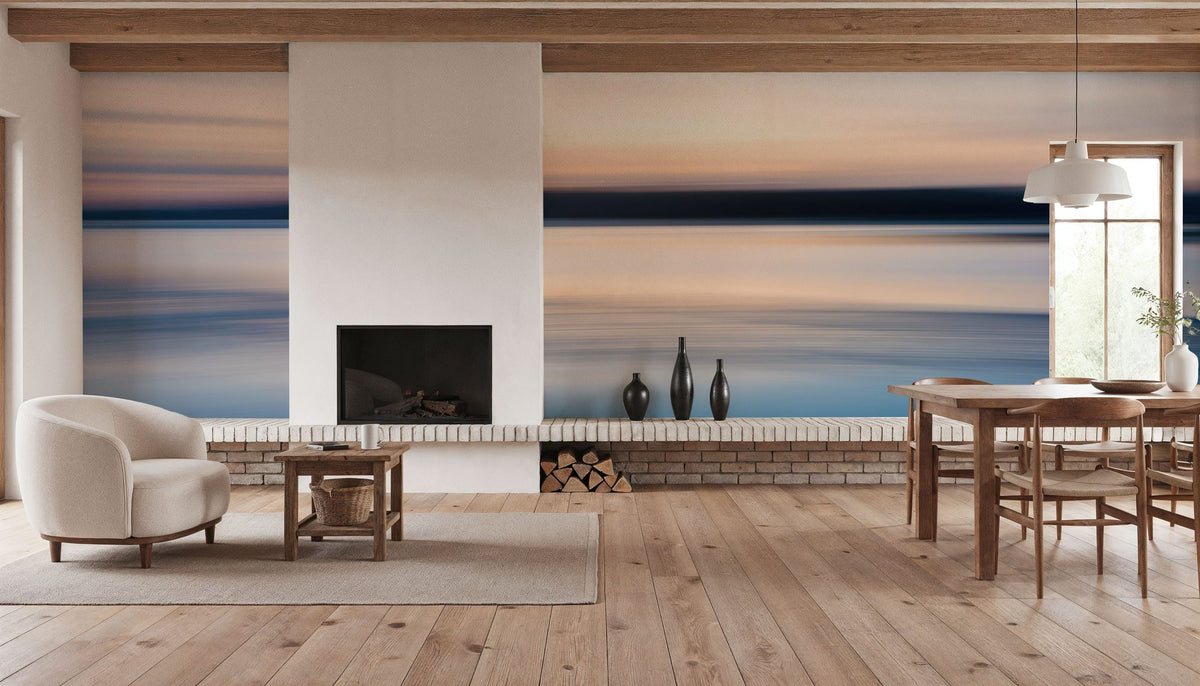 Reflection of Morning Sky Mural Wallpaper - room preview 02