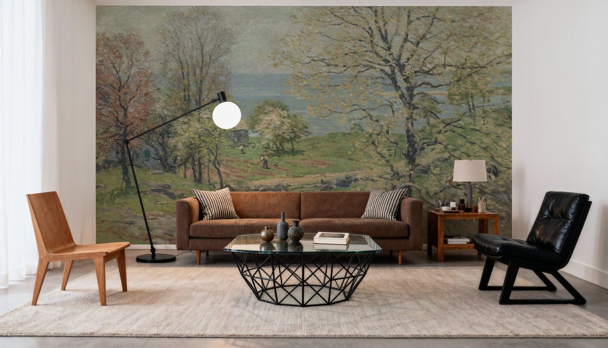 The Budding Oak Mural Wallpaper - room preview 02
