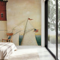 Schooner Bay Mural Wallpaper - room preview 02