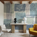 Between the Lines Mural Wallpaper - room preview 02