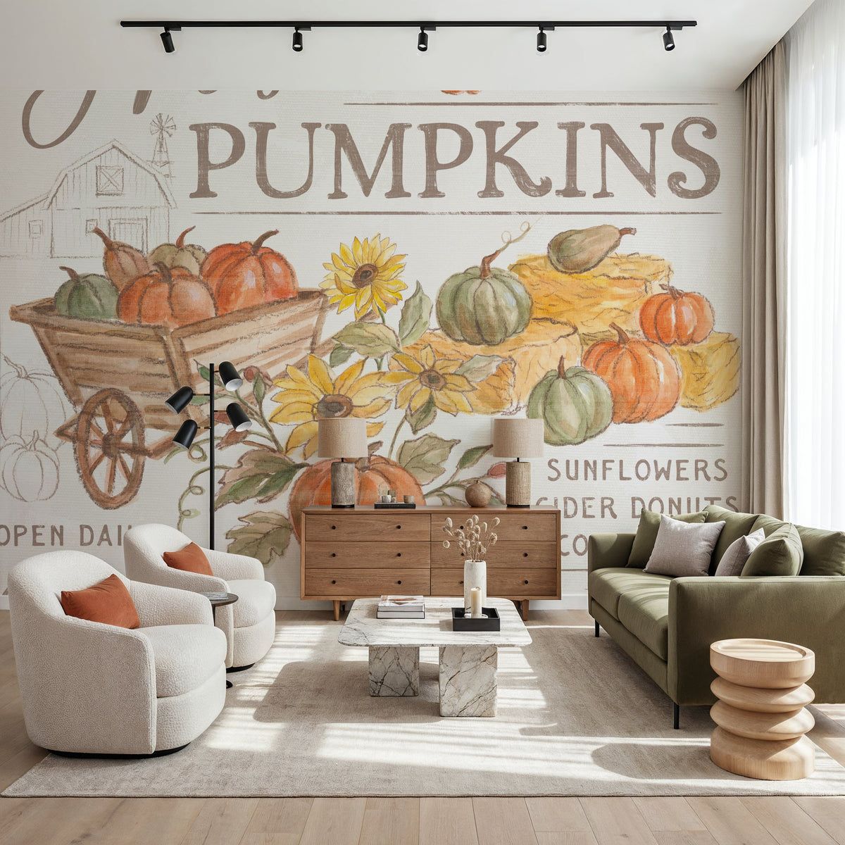 Heartland Harvest VI Mural Wallpaper - room preview 02