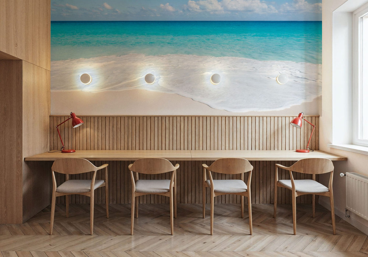 Gone to the Beach Mural Wallpaper - room preview 02