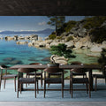 Mountain Lake Tranquility Mural Wallpaper - room preview 02
