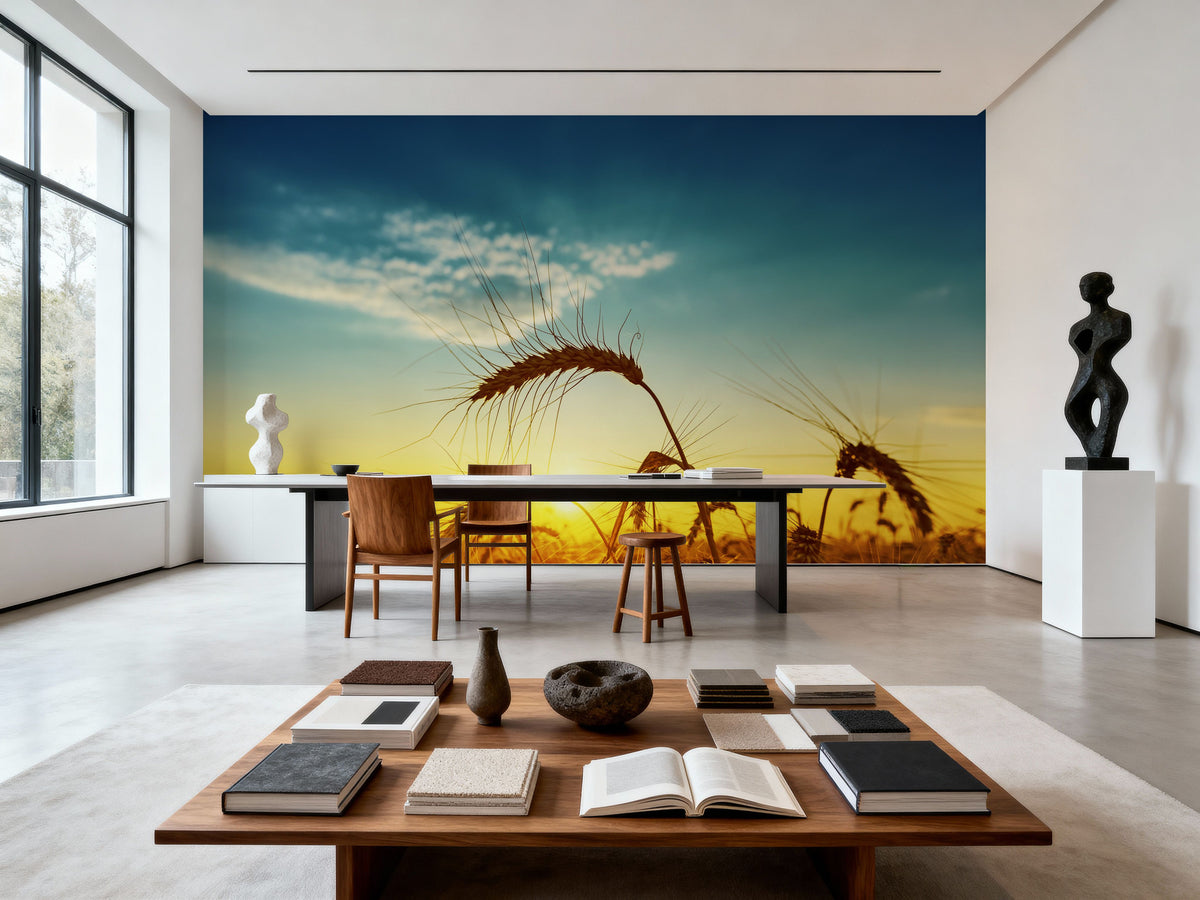Golden Harvest Mural Wallpaper - room preview 02