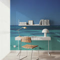 Florida Coast Mural Wallpaper - room preview 02