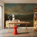 Fox Hound Views Mural Wallpaper - room preview 02