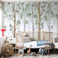 Forest Scenery Mural Wallpaper - room preview 02