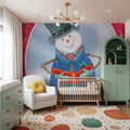 Main Street Christmas V Mural Wallpaper - room preview 02