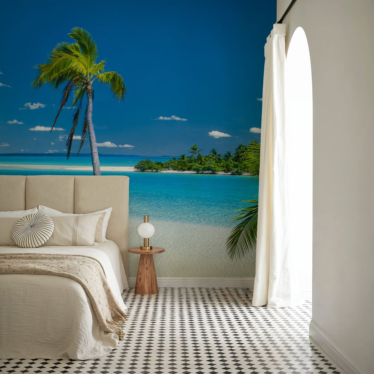 Cook Island Breeze Mural Wallpaper - room preview 02