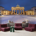Snowy Brandenburger Tor Mural Wallpaper - room preview 02