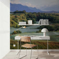 Kauai Island Golf Mural Wallpaper - room preview 02