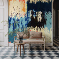 Digital Cascade Mural Wallpaper - room preview 02