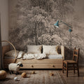Ash Trees At Bolton Abbey Mural Wallpaper - room preview 02
