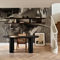 Rainy Pasture III BW Mural Wallpaper - room preview 02