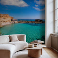 Formentera Bay Mural Wallpaper - room preview 02