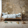 Cambridge Ochre Mural Wallpaper - room preview 02