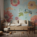Simple Blossom Mural Wallpaper - room preview 02
