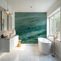 Moving Sea Mural Wallpaper - room preview 02