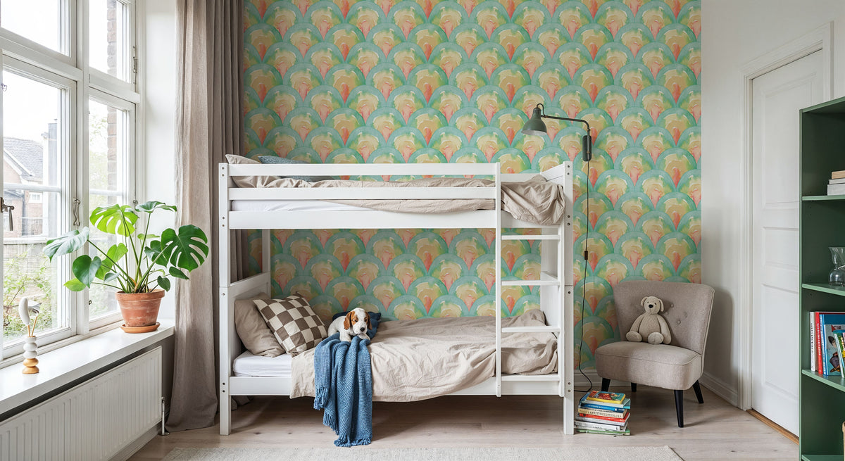 Surf Times Mural Wallpaper - room preview 02