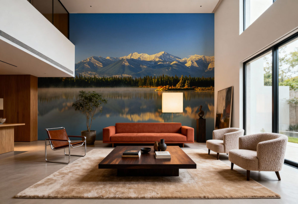 Chief Hector Lake Mural Wallpaper - room preview 02