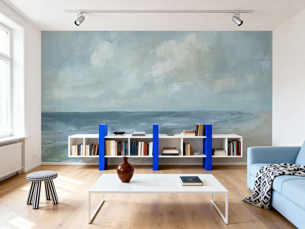 Calm Beach Mural Wallpaper - room preview 02