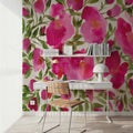 Rose Blooms Mural Wallpaper - room preview 02