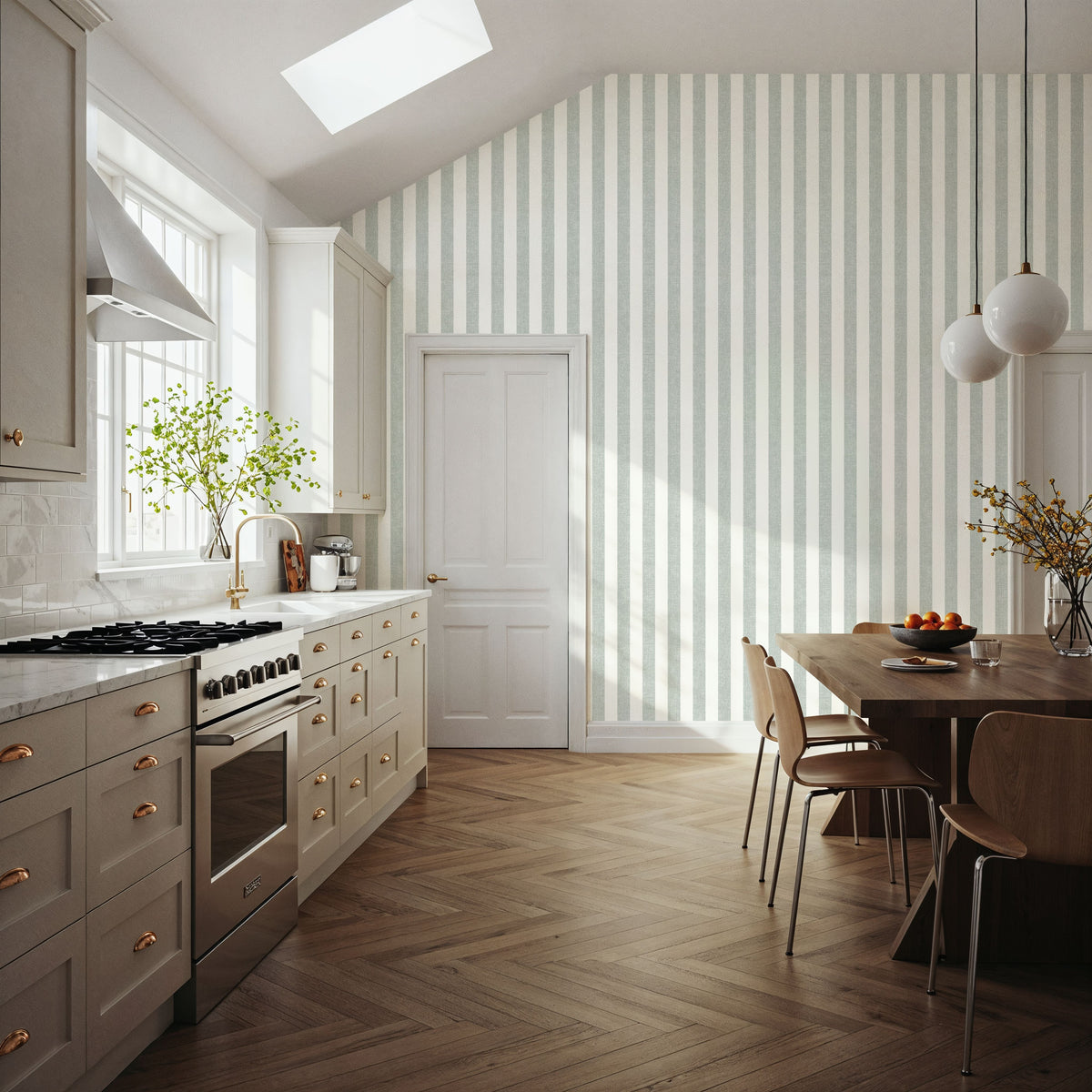 Erie Stone Mural Wallpaper - room preview 02