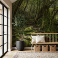 Moss Forest Mural Wallpaper - room preview 02