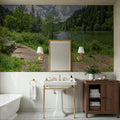 Lakeside Serenity Mural Wallpaper - room preview 02