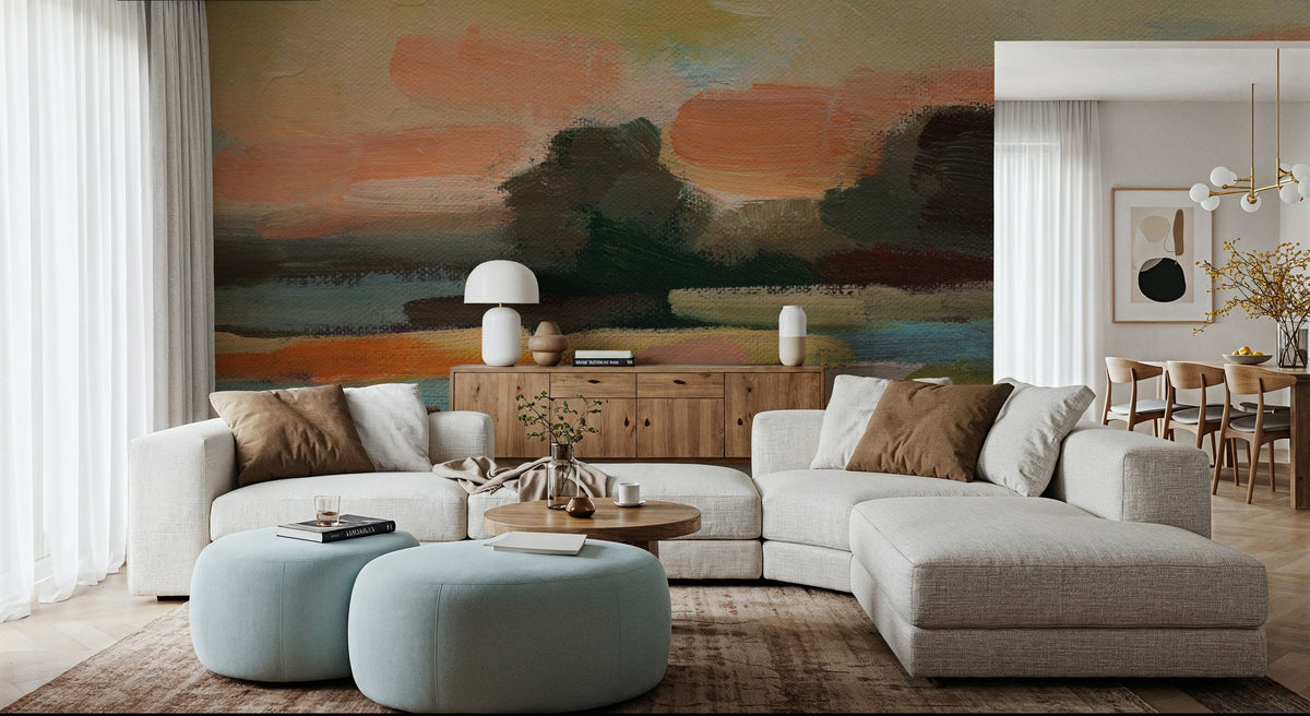 Westlake View Mural Wallpaper - room preview 02