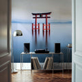 Lake Biwa Calm Mural Wallpaper - room preview 02