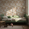 Welcome to the World, Beige Mural Wallpaper - room preview 02
