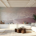 Pink Beach Mural Wallpaper - room preview 02