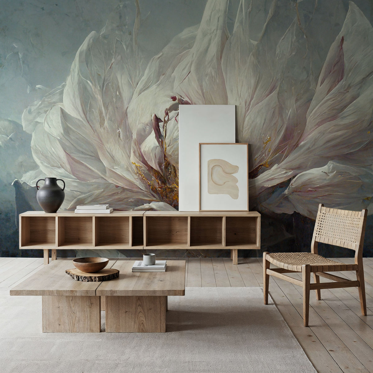 Scented Rose Mural Wallpaper - room preview 02