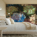 Summer Hydrangea Mural Wallpaper - room preview 02