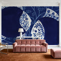 Coastal Chinoiserie IX Mural Wallpaper - room preview 02