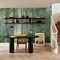 Peaceful Birch Woods Mural Wallpaper - room preview 02