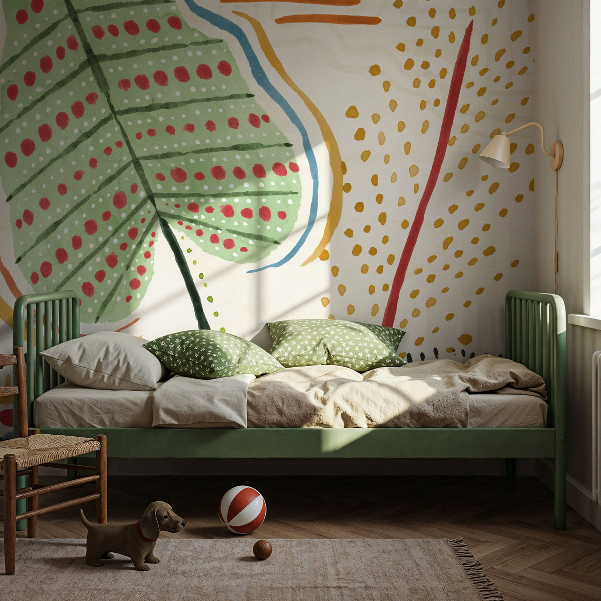 Rainforest III Mural Wallpaper - room preview 02