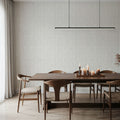 Seeing Stripes Gray Mural Wallpaper - room preview 02