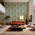 Greenwood Linden, Fresh Green Mural Wallpaper - room preview 02