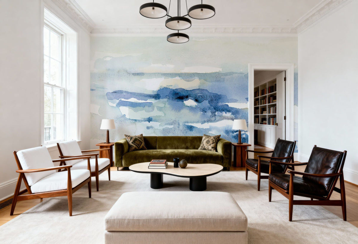 Sure Shoreline II Mural Wallpaper - room preview 02
