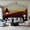 Coastal Sunset Path Mural Wallpaper - room preview 02