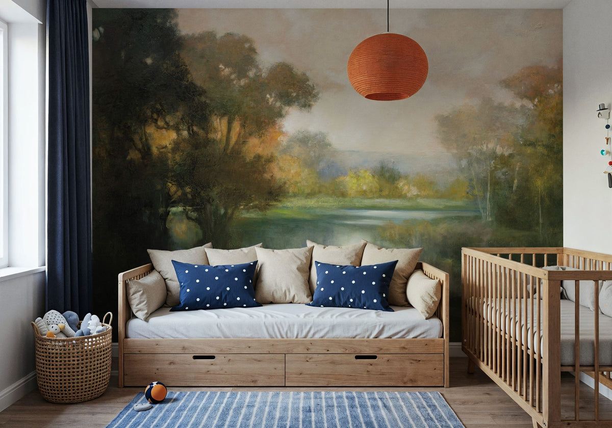 Lakeside Mural Wallpaper - room preview 02